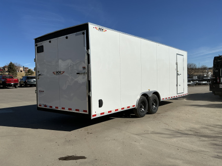 New 2026 H&H Cargo Trailer 8.5 x 24 14K Enclosed  Car Hauler