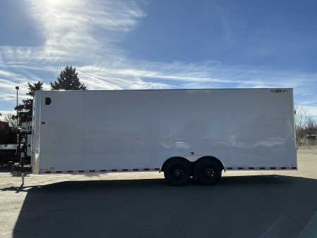 New 2026 H&H Cargo Trailer 8.5 x 24 14K Enclosed  Car Hauler