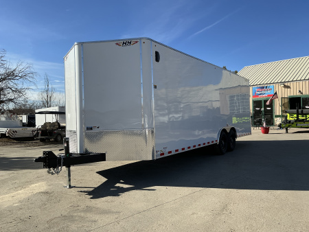 New 2026 H&H Cargo Trailer 8.5 x 24 14K Enclosed  Car Hauler