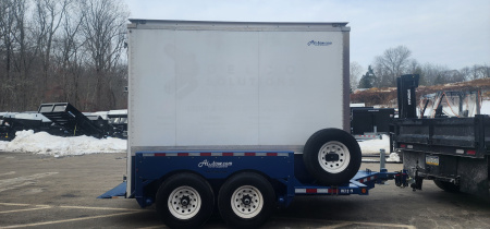 Used 2018 6'3  x 10' 3  E12 Enclosed Air-Tow Cargo / Enclosed Trailer 13K