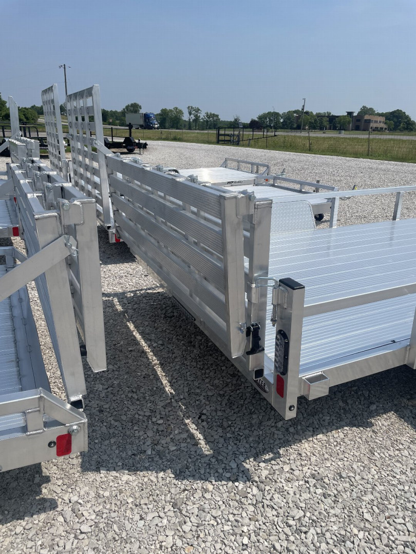 New 2025 Black Rhino 7X12 AULUMINUM UTILITY Utility Trailer