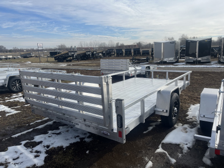 New 2026 Black Rhino 5K LANDSCAPE 81"x14' Aluminum Utility Trailer