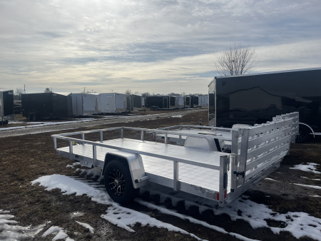 New 2026 Black Rhino 5K LANDSCAPE 81"x14' Aluminum Utility Trailer