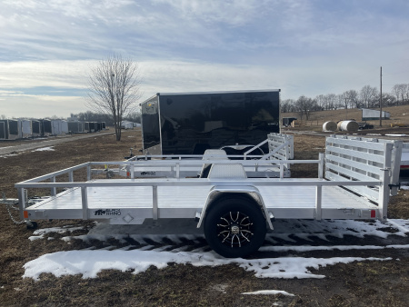 New 2026 Black Rhino 5K LANDSCAPE 81"x14' Aluminum Utility Trailer