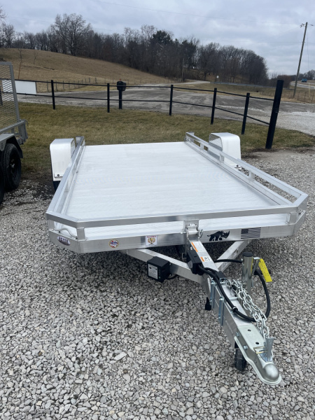 New 2026 Black Rhino 5K 81"x14' Aluminum Utility Trailer