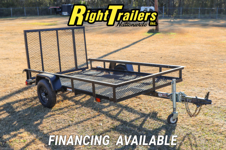 Used 2020 5X8 Carry-On Utility Trailer