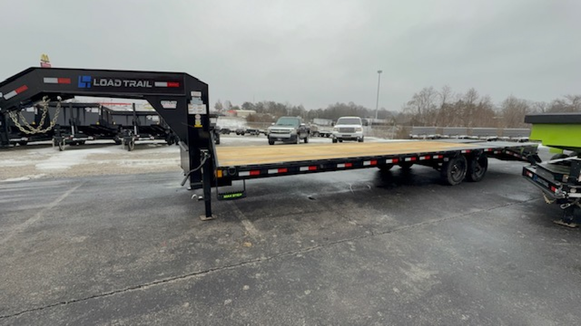 New 2026 Load Trail 102X30 16K W/6" RAISED NECK Equipment Trailer