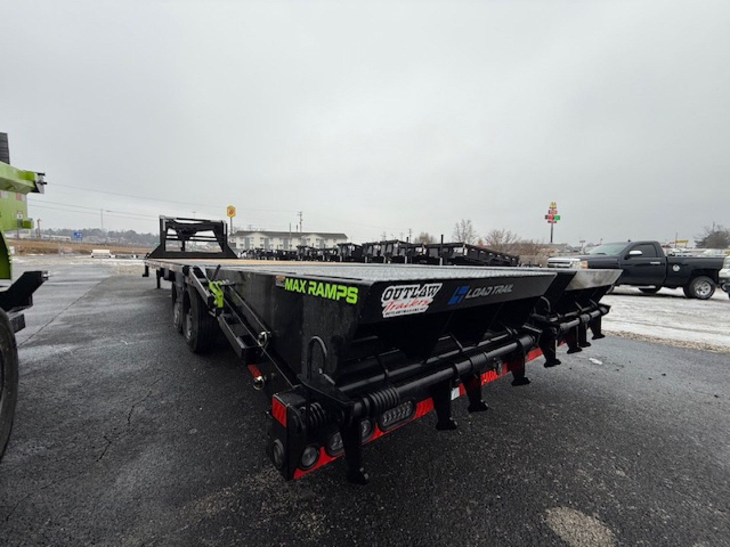 New 2026 Load Trail 102X30 16K W/6" RAISED NECK Equipment Trailer