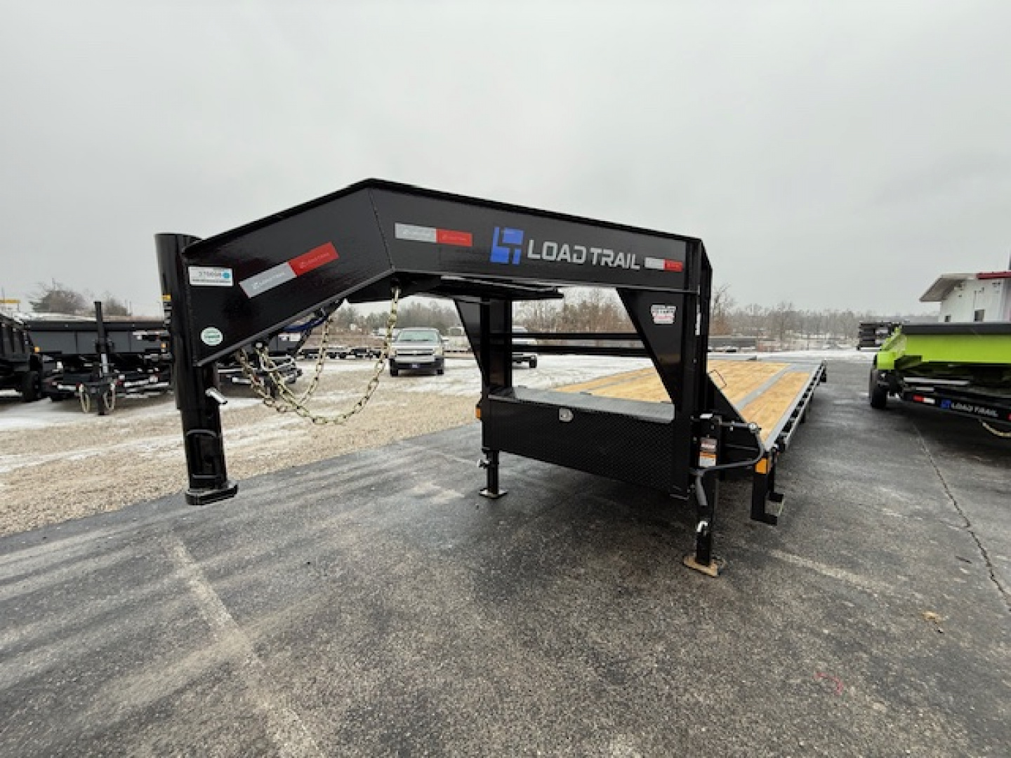 New 2026 Load Trail 102X30 16K W/6" RAISED NECK Equipment Trailer