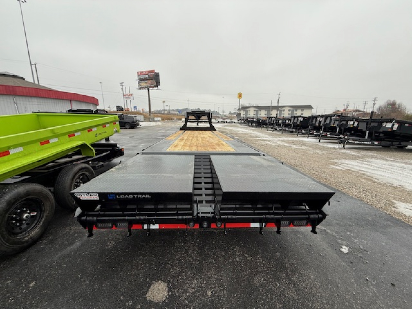 New 2026 Load Trail 102X30 16K W/6" RAISED NECK Equipment Trailer