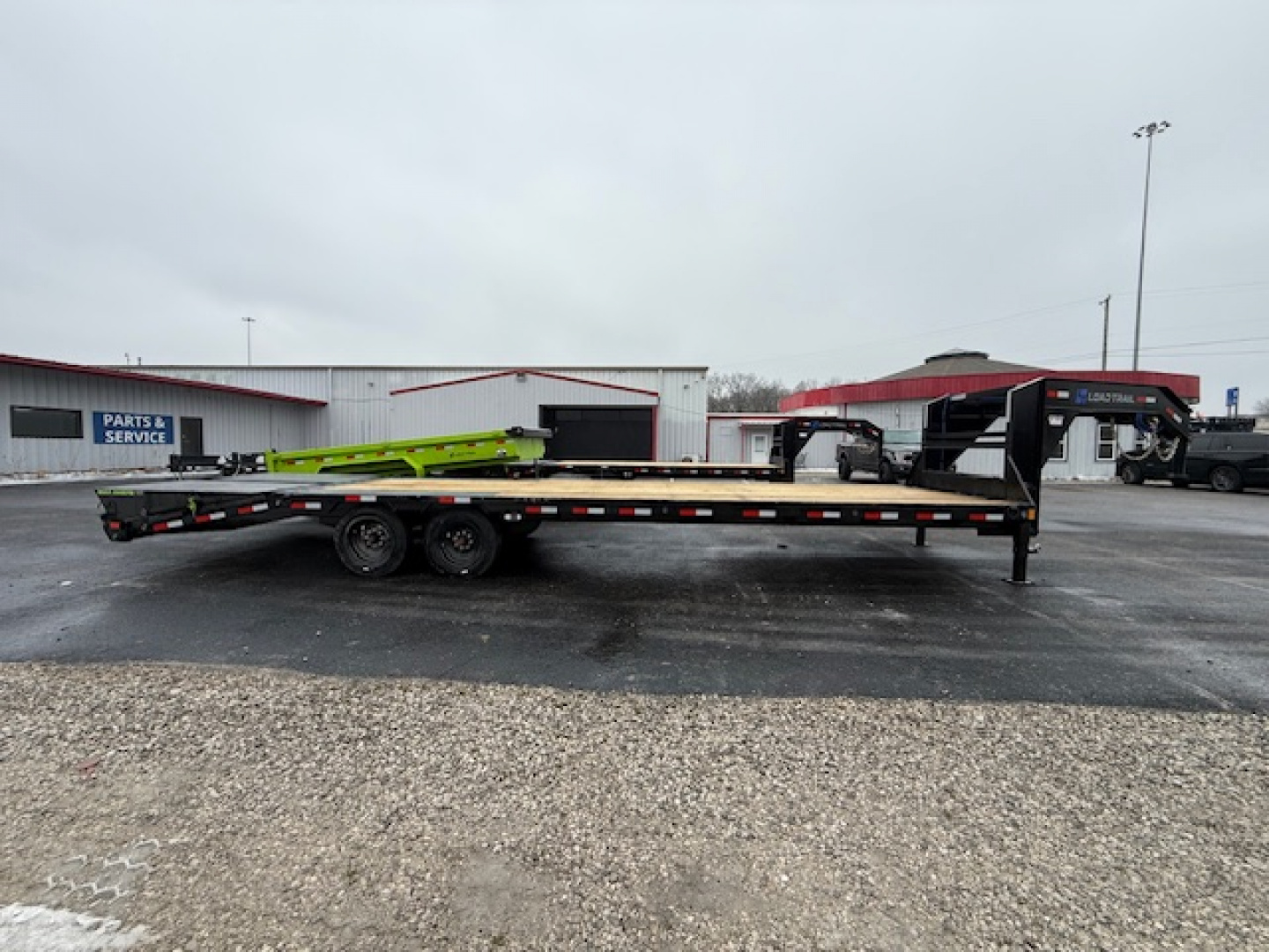 New 2026 Load Trail 102X30 16K W/6" RAISED NECK Equipment Trailer