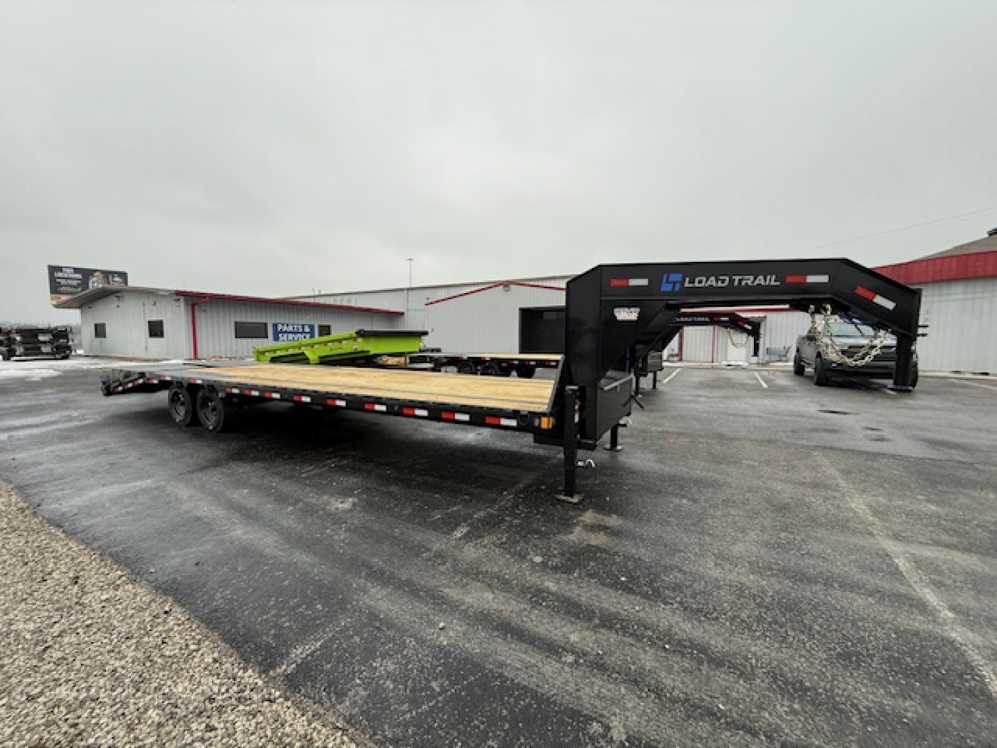 New 2026 Load Trail 102X30 16K W/6" RAISED NECK Equipment Trailer