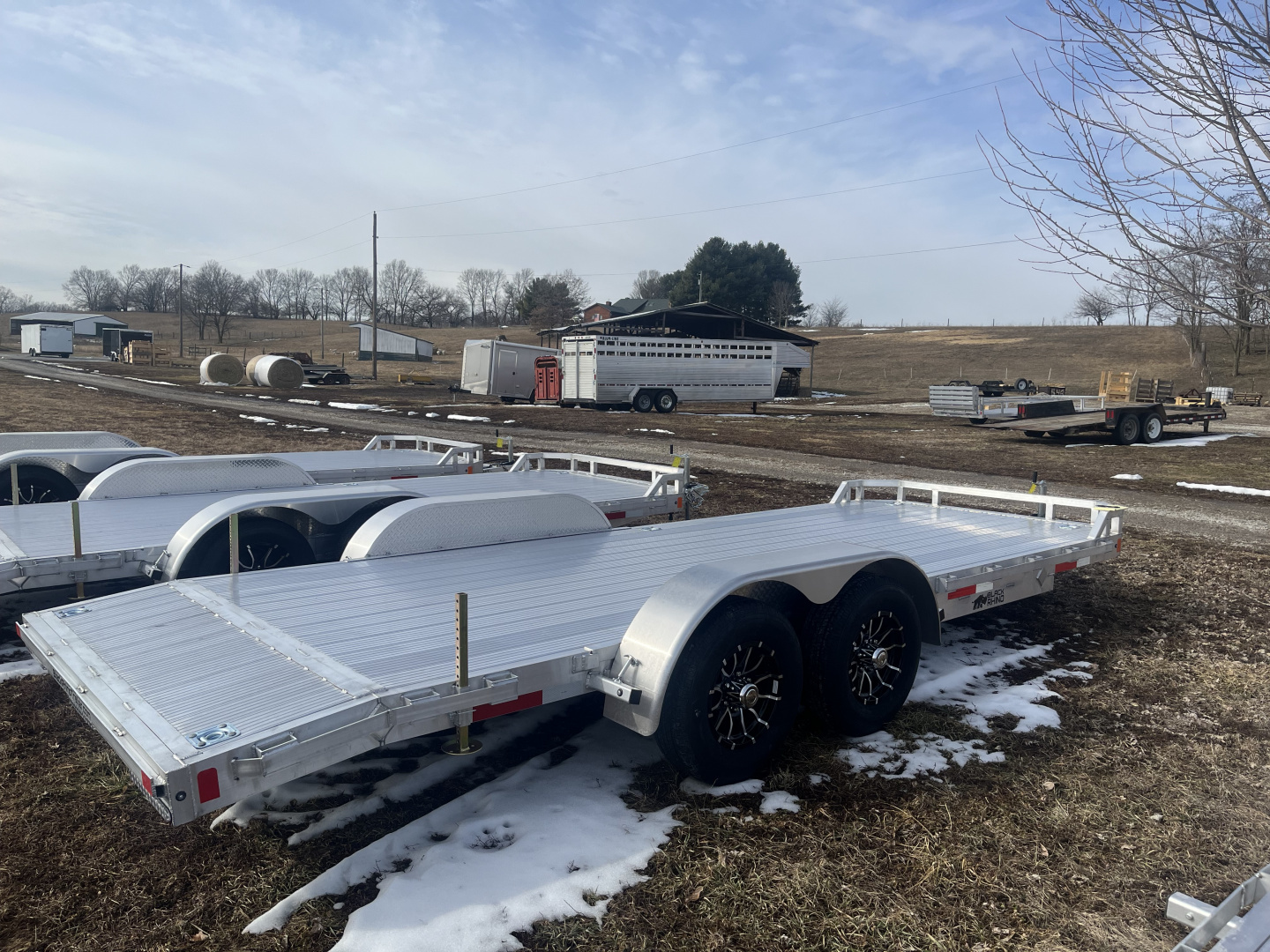 New 2026 Black Rhino 7X20 CAR HAULER 10K Car Hauler