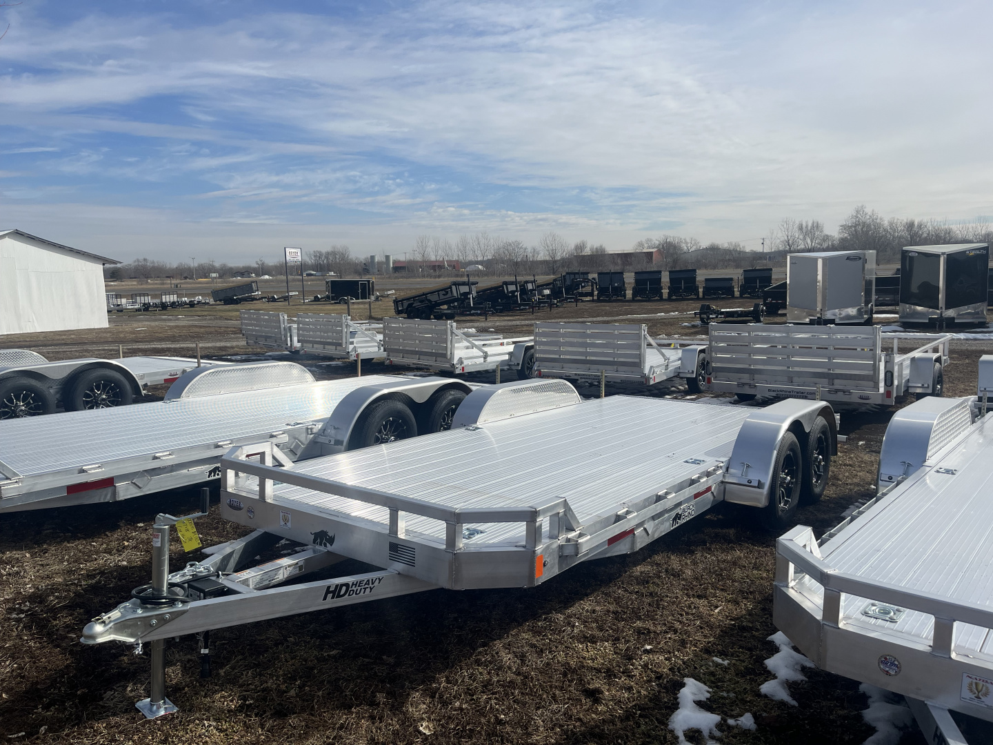 New 2026 Black Rhino 7X18 CAR HAULER 7K Car Hauler