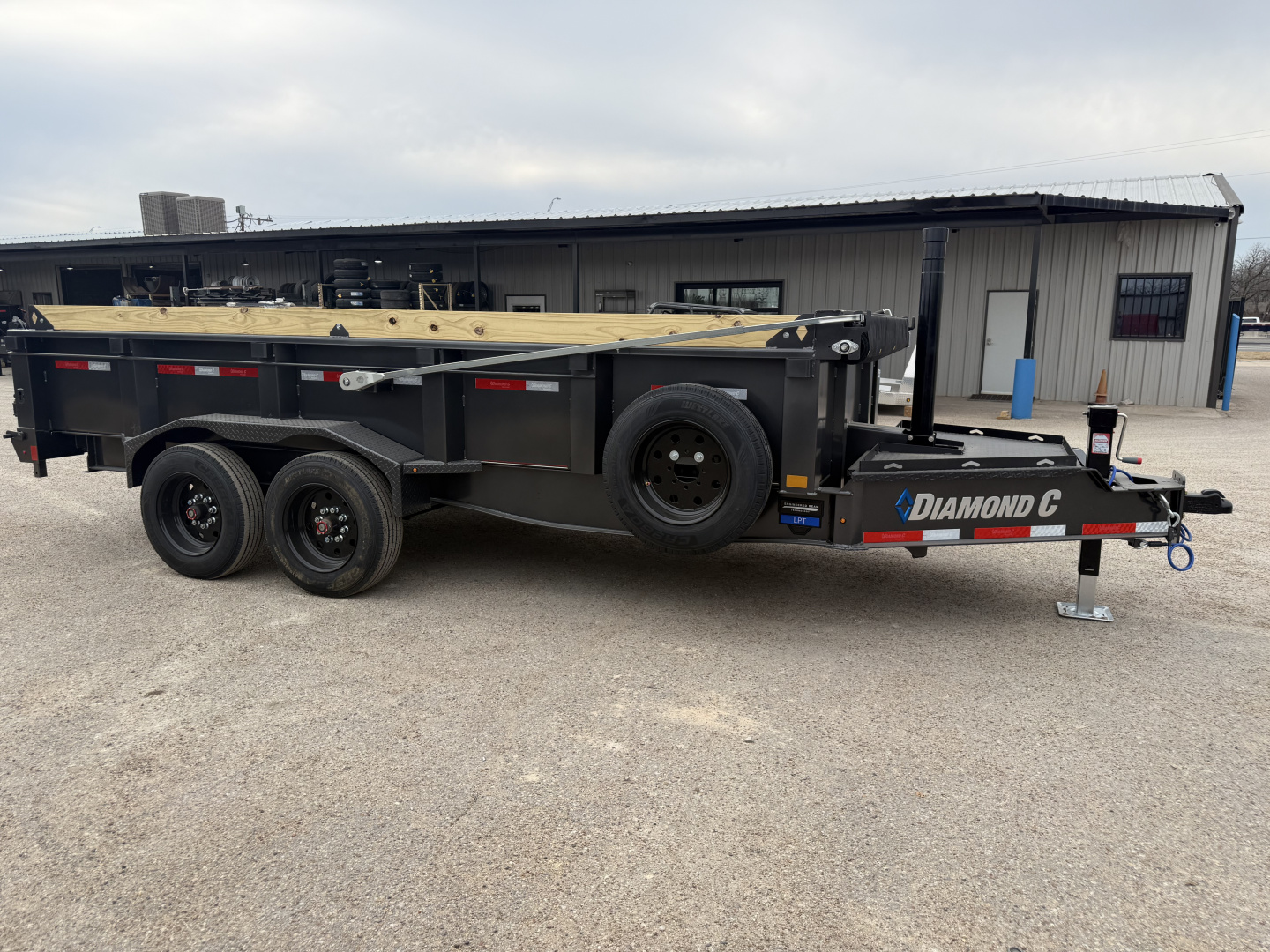 New 2026 Diamond C Trailers LPT208 16X81 Dump Trailer