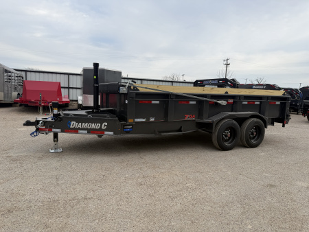 New 2026 Diamond C Trailers LPT208 16X81 Dump Trailer