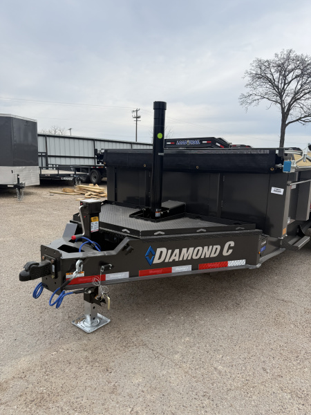 New 2026 Diamond C Trailers LPT208 16X81 Dump Trailer