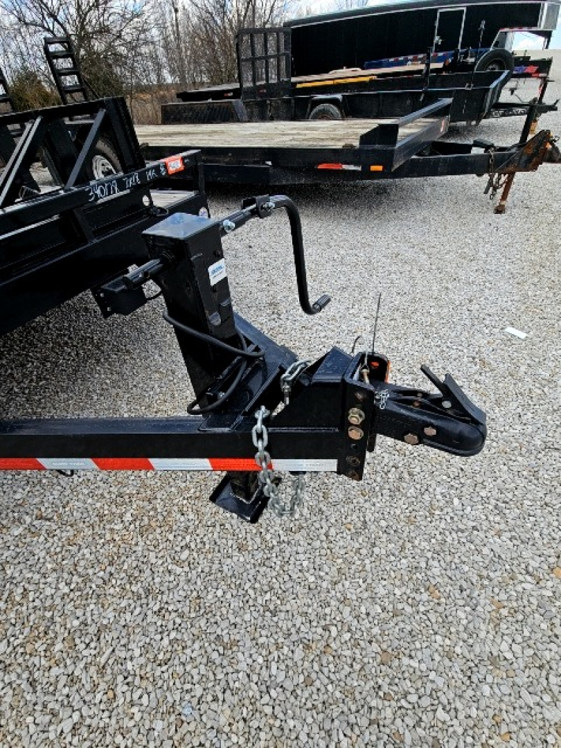 Used 2021 Sure-Trac 7x18 (16+2) 14K Equipment Trailer