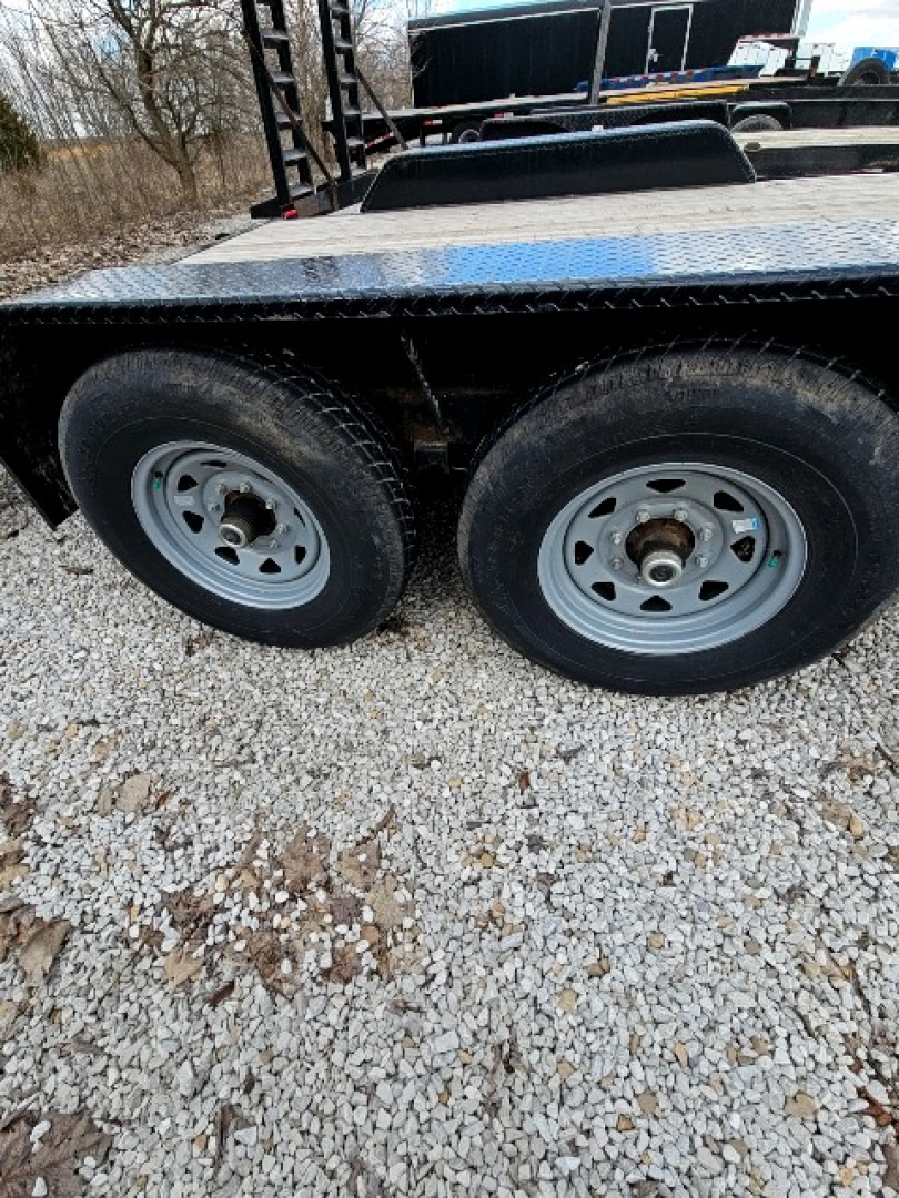 Used 2021 Sure-Trac 7x18 (16+2) 14K Equipment Trailer