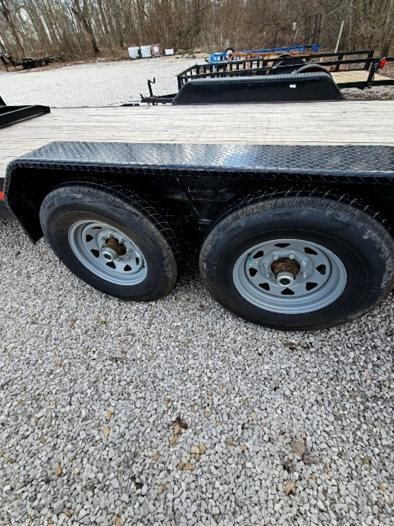 Used 2021 Sure-Trac 7x18 (16+2) 14K Equipment Trailer