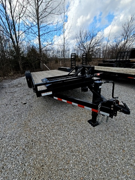 Used 2021 Sure-Trac 7x18 (16+2) 14K Equipment Trailer