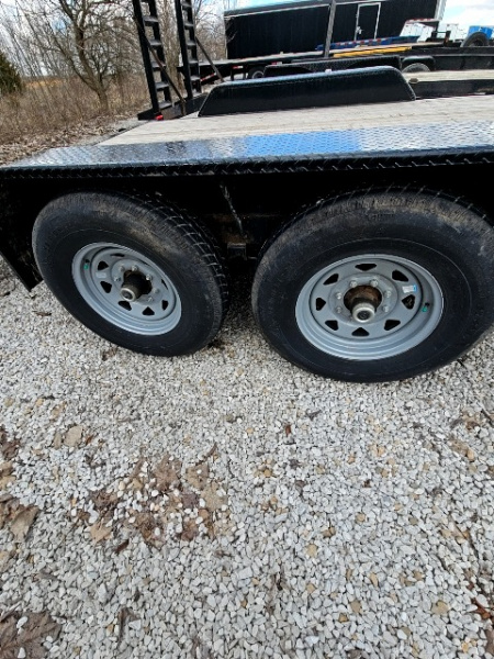 Used 2021 Sure-Trac 7x18 (16+2) 14K Equipment Trailer