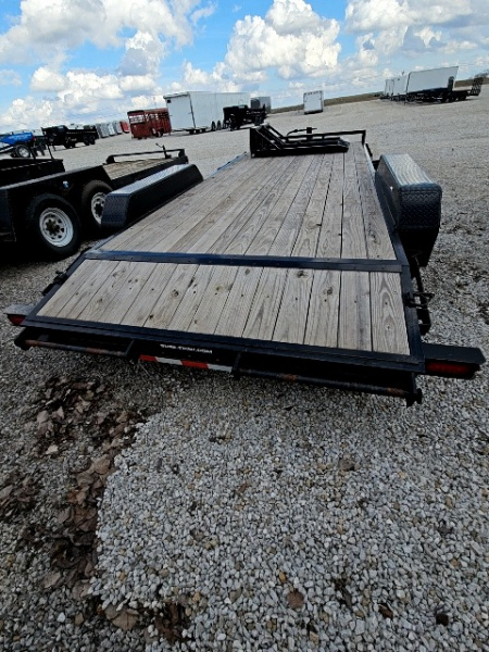 Used 2021 Sure-Trac 7x18 (16+2) 14K Equipment Trailer