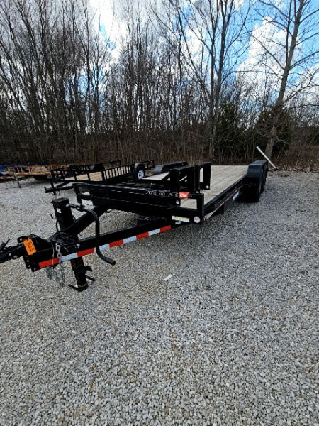 Used 2021 Sure-Trac 7x18 (16+2) 14K Equipment Trailer