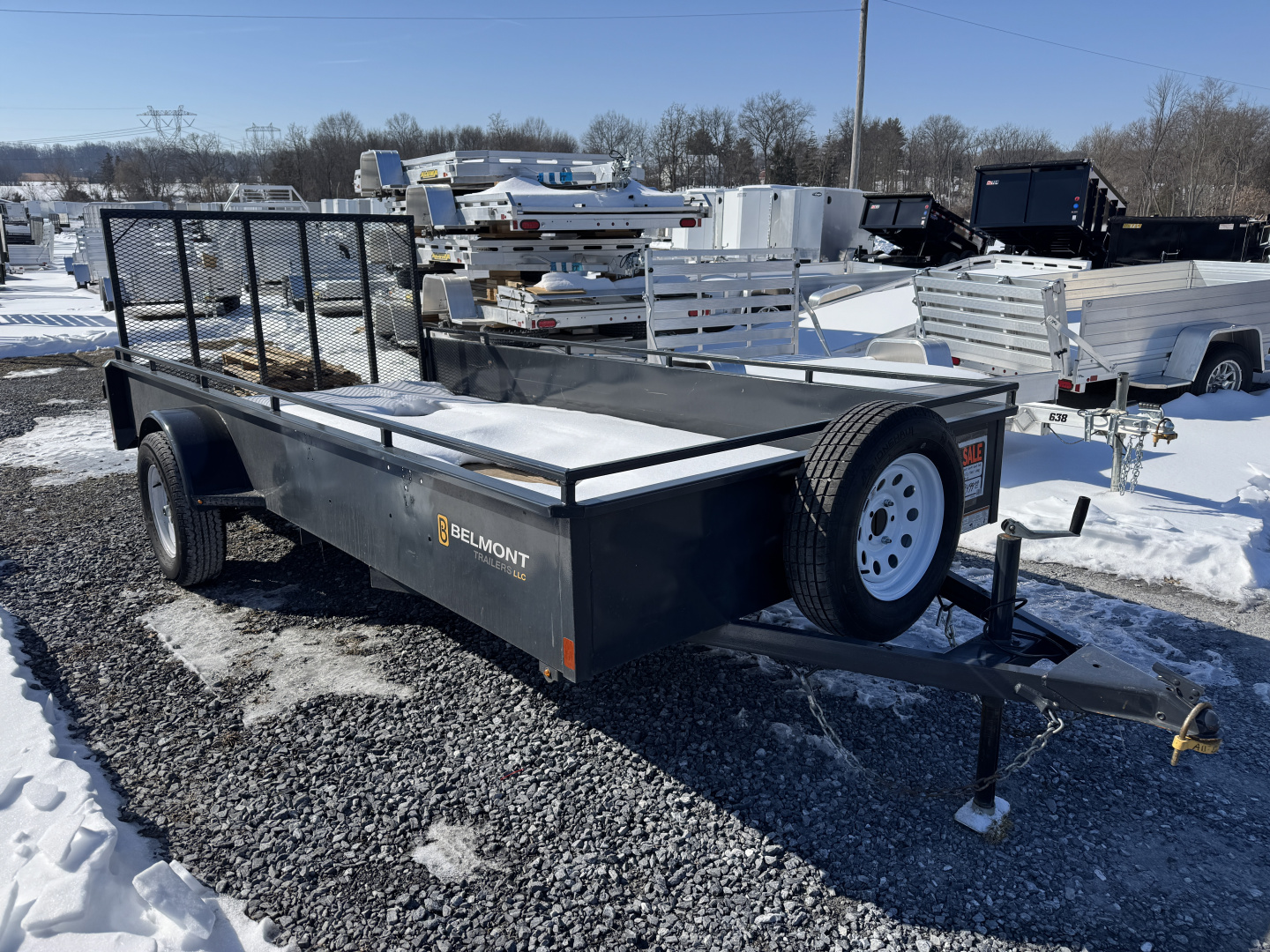 Used 2024 Belmont UT614SS Utility Trailer