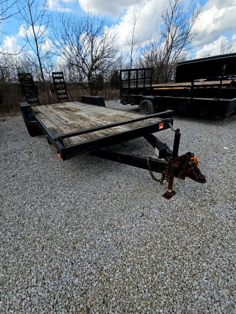 Used 2004 Interstate Trailers 7x20 (18+2) 12K Equipment Trailer