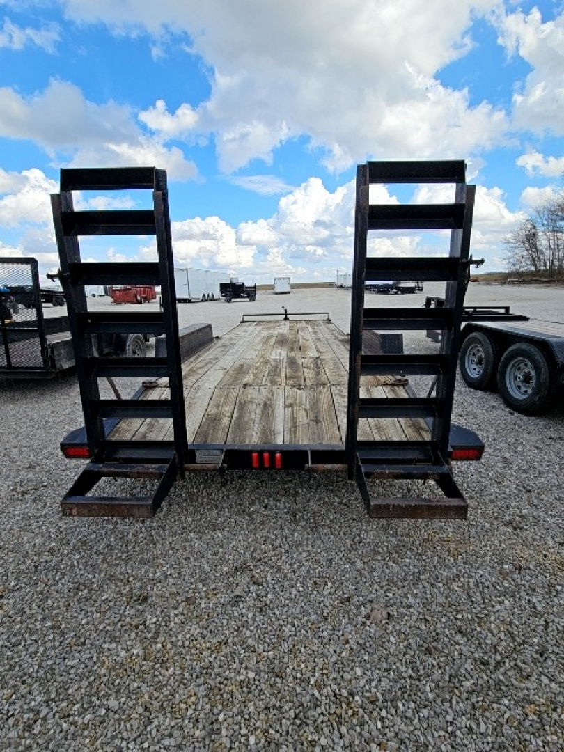 Used 2004 Interstate Trailers 7x20 (18+2) 12K Equipment Trailer