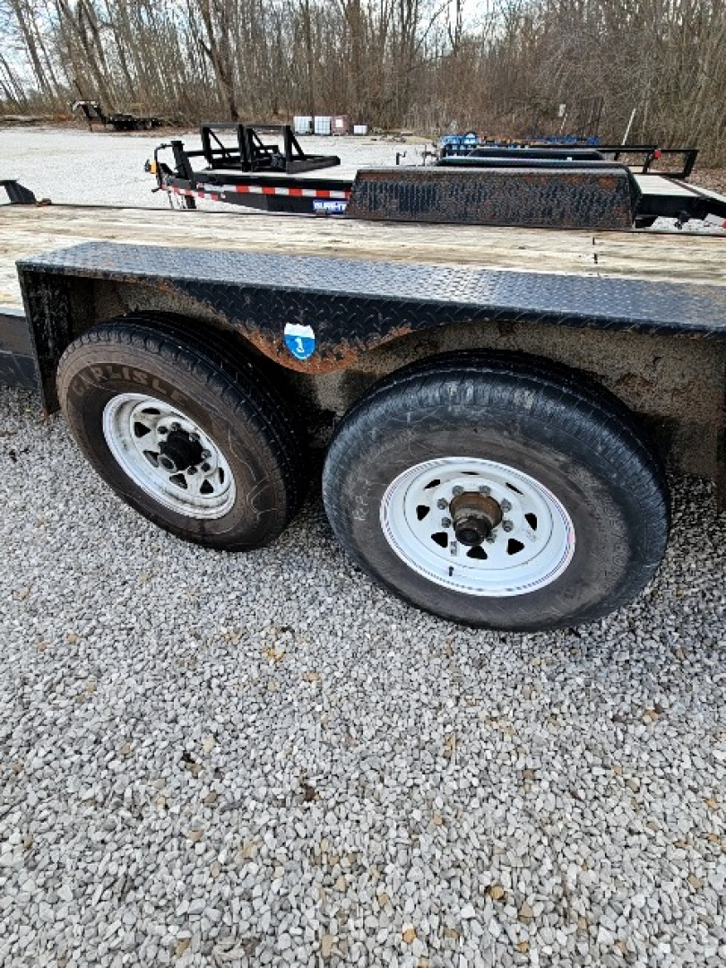 Used 2004 Interstate Trailers 7x20 (18+2) 12K Equipment Trailer