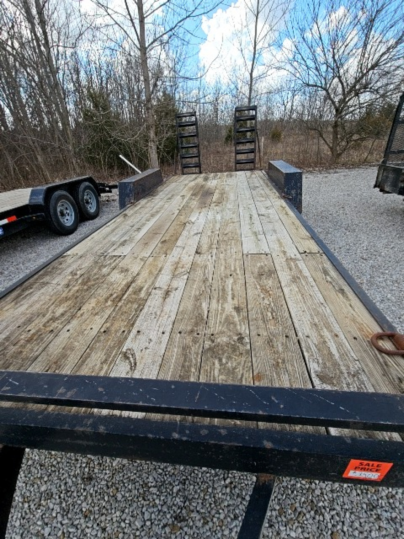 Used 2004 Interstate Trailers 7x20 (18+2) 12K Equipment Trailer