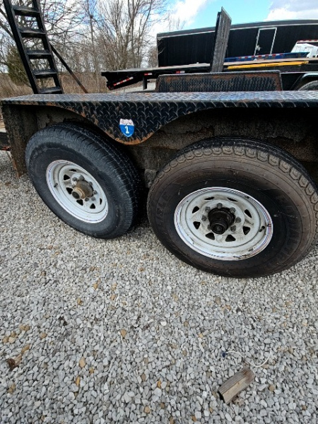 Used 2004 Interstate Trailers 7x20 (18+2) 12K Equipment Trailer