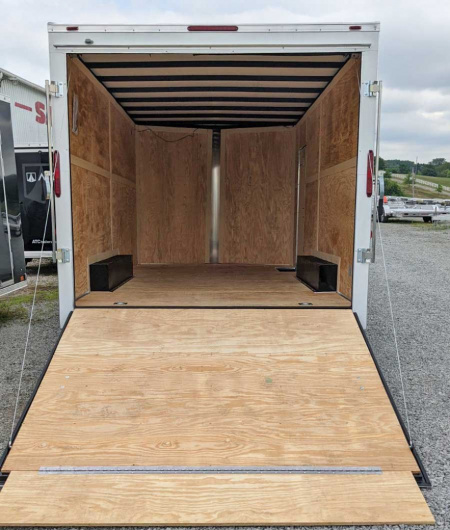 New 2026 Homesteader 8.5x16 Intrepid V-Nose Cargo Trailer w/ Ramp