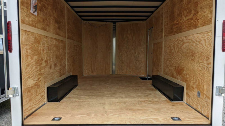 New 2026 Homesteader 8.5x16 Intrepid V-Nose Cargo Trailer w/ Ramp