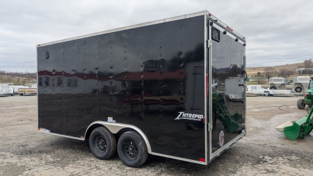 New 2026 Homesteader 8.5x16 Intrepid V-Nose Cargo Trailer w/ Ramp