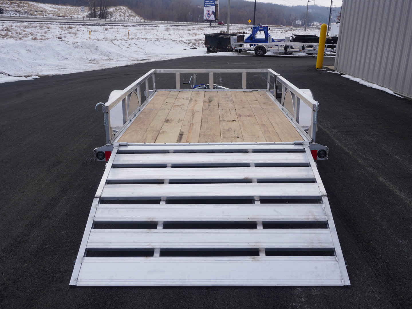 New 2026 Load Trail 66x10 Aluminum Utility Trailer