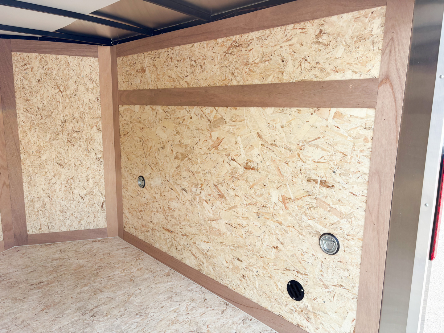 New American Hauler 5X8 Enclosed Trailer -- Single Swing Door!
