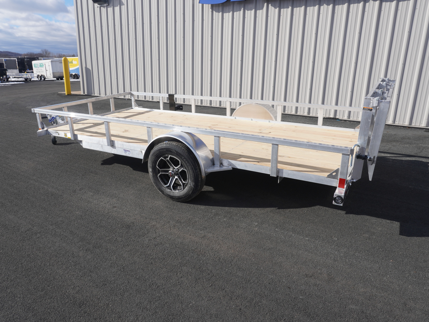 New 2026 Load Trail 77x14 Aluminum Utility Trailer