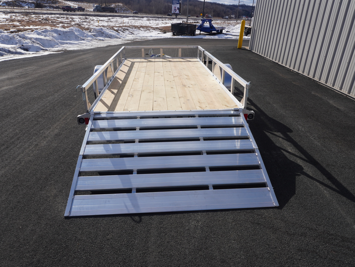 New 2026 Load Trail 77x14 Aluminum Utility Trailer