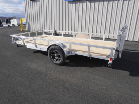 New 2026 Load Trail 77x14 Aluminum Utility Trailer