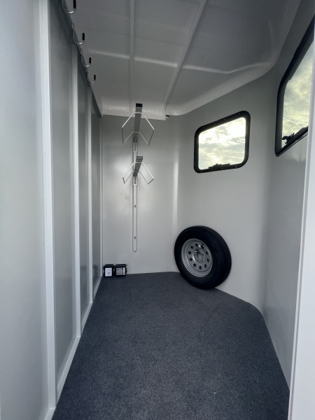 New 2026 Hawk Custom Standard 2 Horse Bumper Pull w/ Ramp