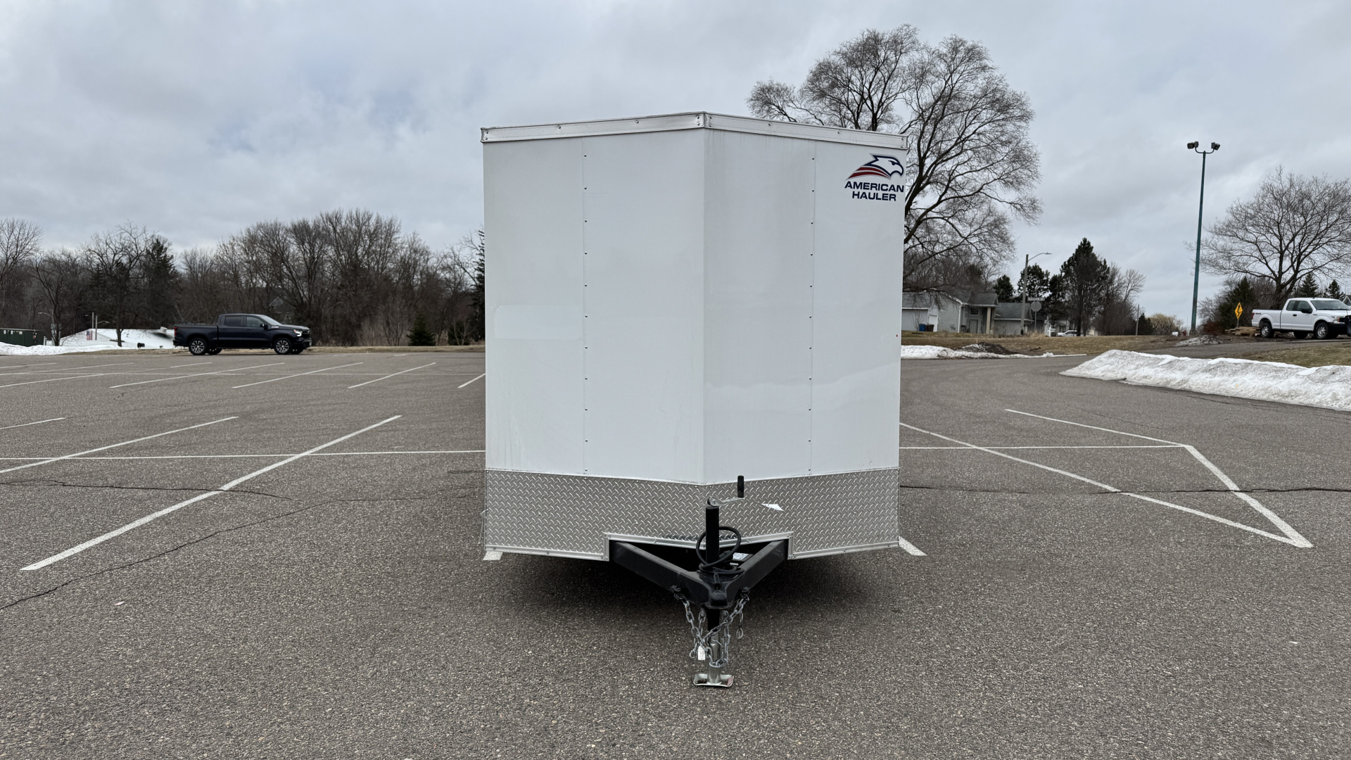 New American Hauler 7x16 Tandem Enclosed Cargo Trailer - Double Rear Doors!