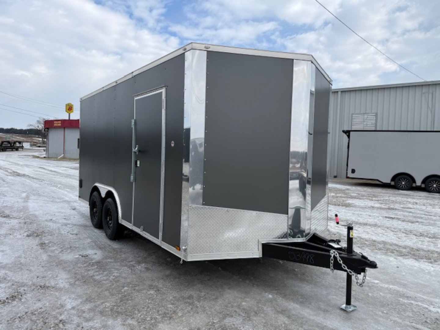 New 2026 Outlaw Trailers 8.5x16 10k Cargo / Enclosed Trailer