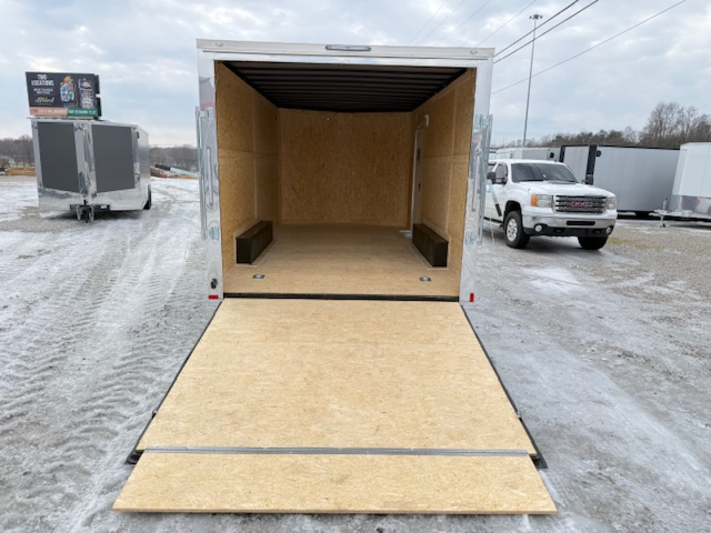 New 2026 Outlaw Trailers 8.5x16 10k Cargo / Enclosed Trailer