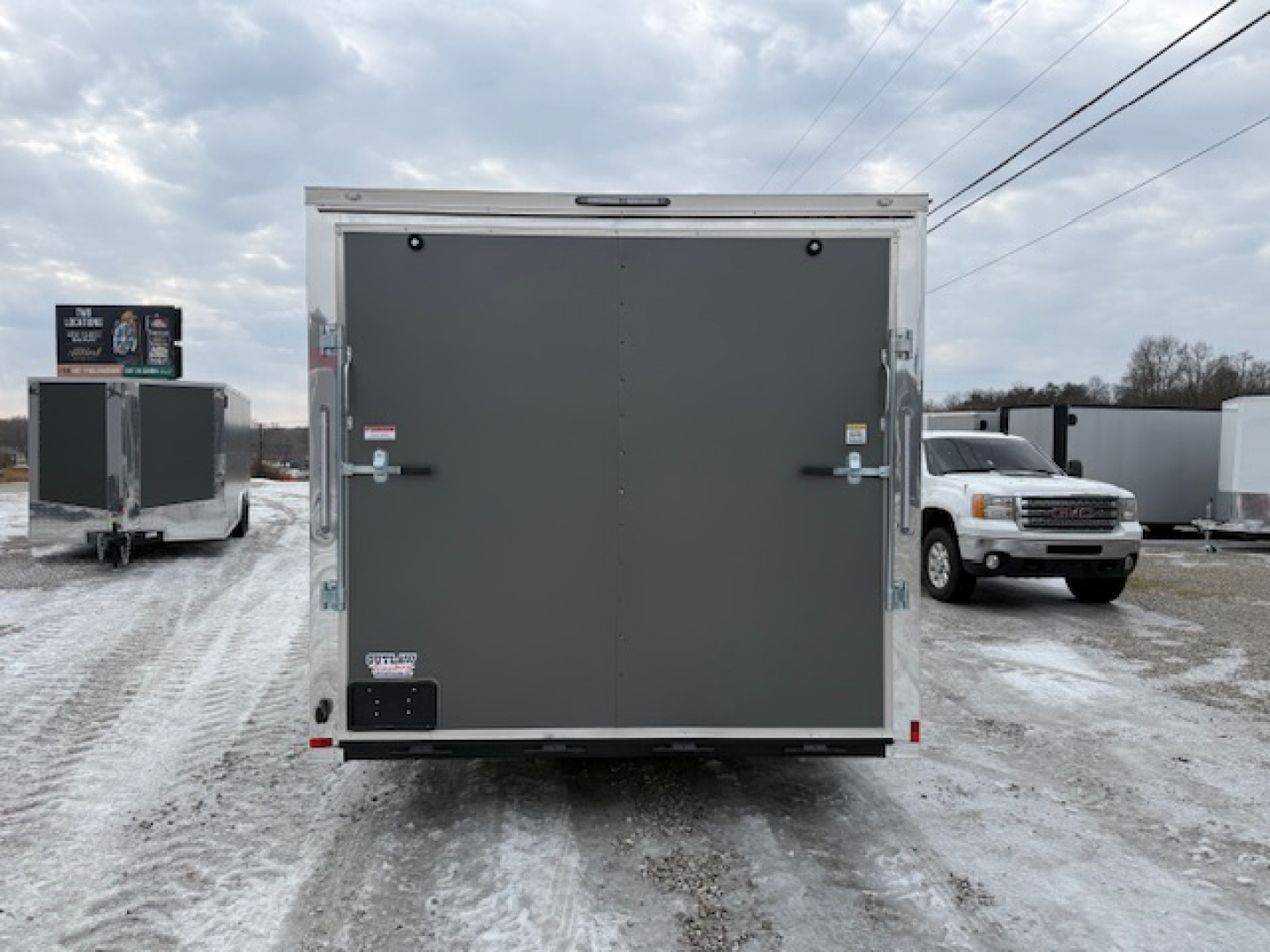 New 2026 Outlaw Trailers 8.5x16 10k Cargo / Enclosed Trailer