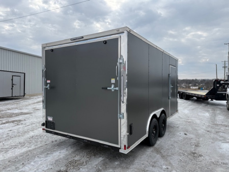 New 2026 Outlaw Trailers 8.5x16 10k Cargo / Enclosed Trailer