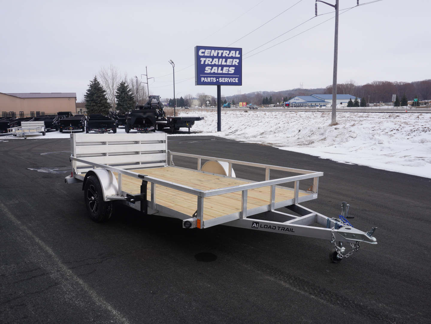 New 2026 Load Trail 83x12 Aluminum Utility Trailer