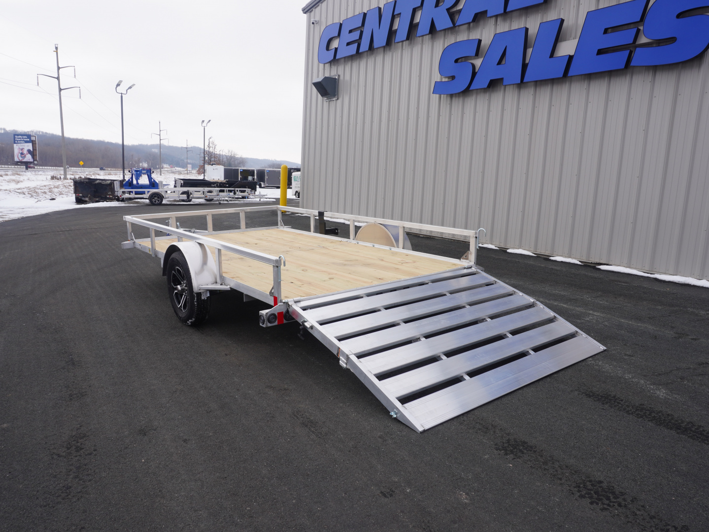 New 2026 Load Trail 83x12 Aluminum Utility Trailer